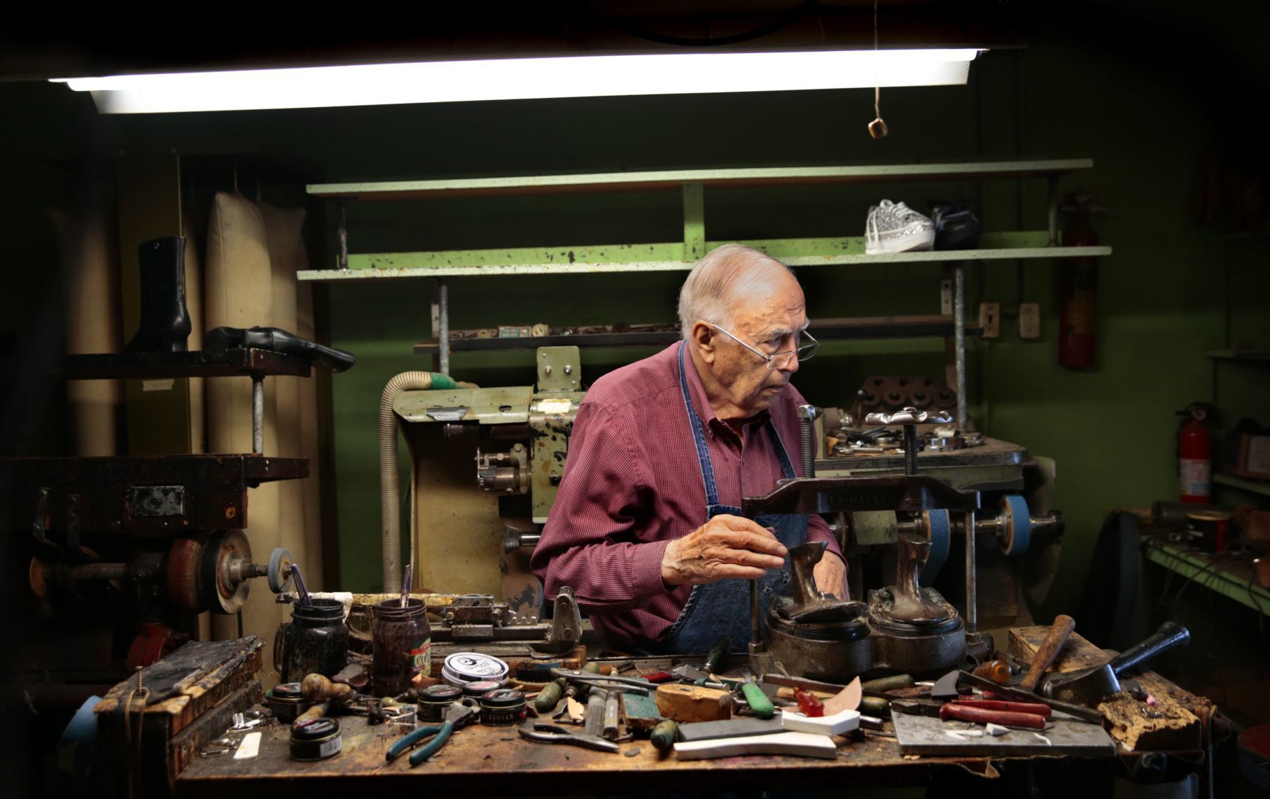 Fifty years an Affton cobbler, John's Shoe Repair disappears